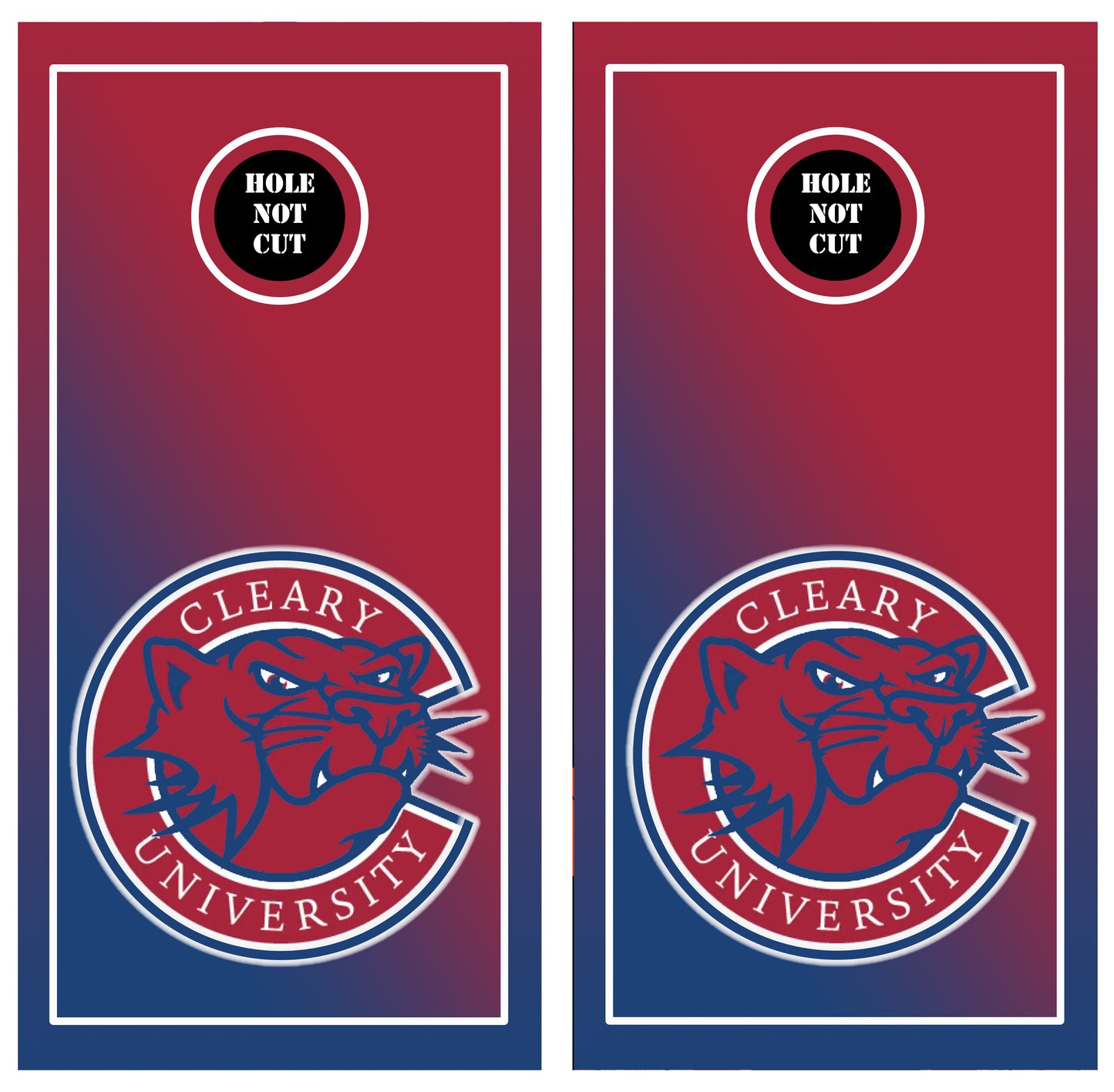 Cleary University Gradient Printed Vinyl Wraps/Skins