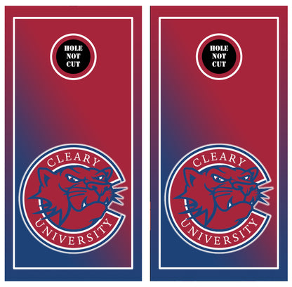 Cleary University Gradient Printed Vinyl Wraps/Skins