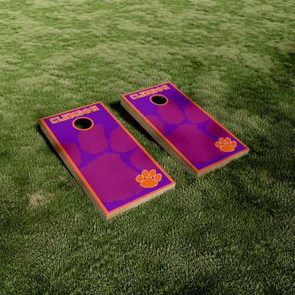 Clemson University Purple Printed Vinyl Wraps/Skins