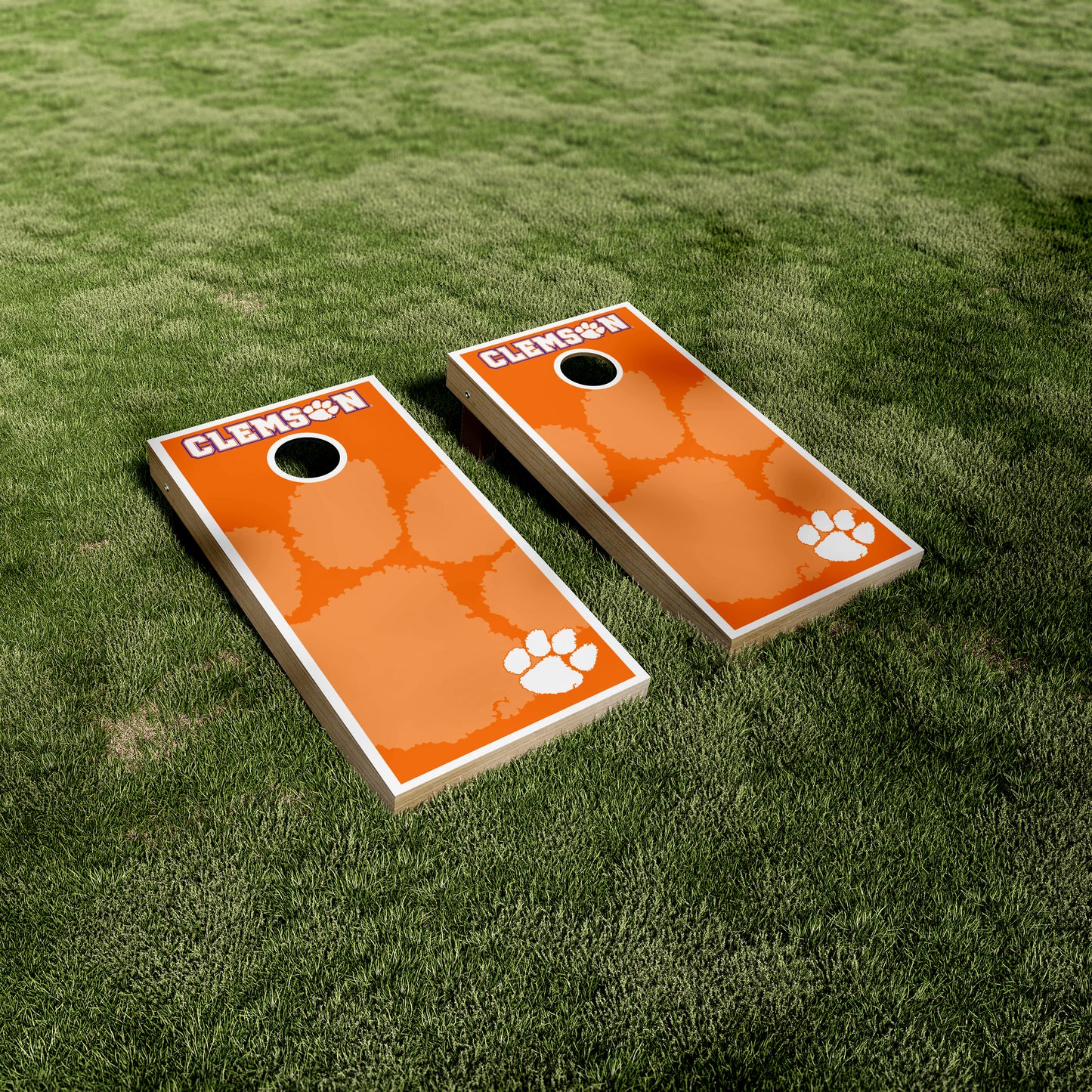 Clemson University Orange printed Vinyl Wraps/Skins