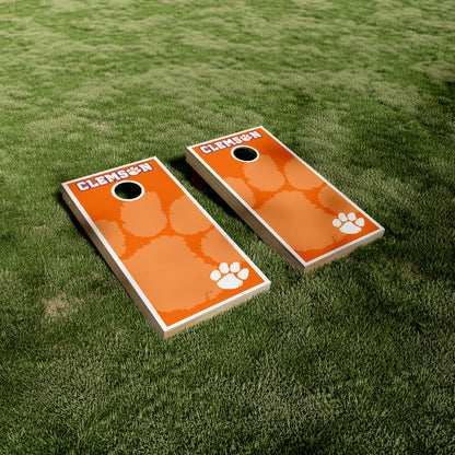 Clemson University Orange printed Vinyl Wraps/Skins