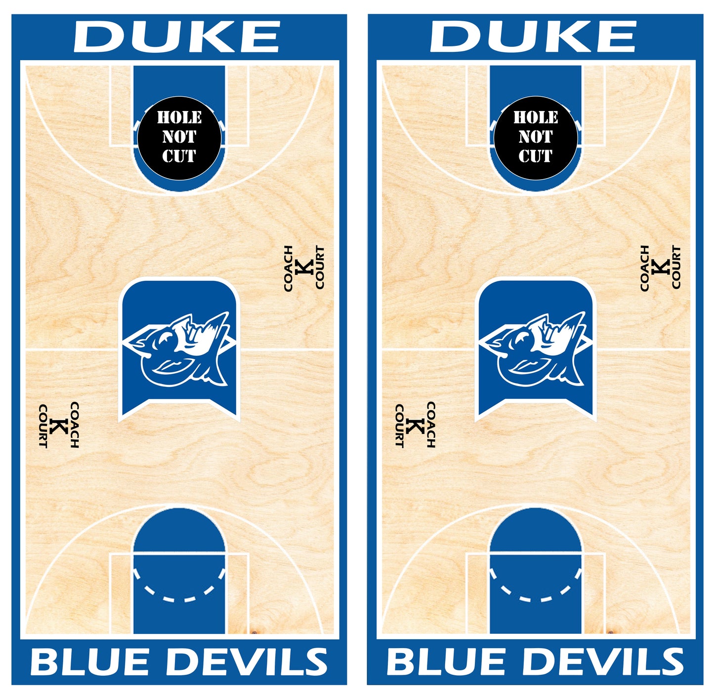 Duke University Basketball Printed Vinyls/Wraps