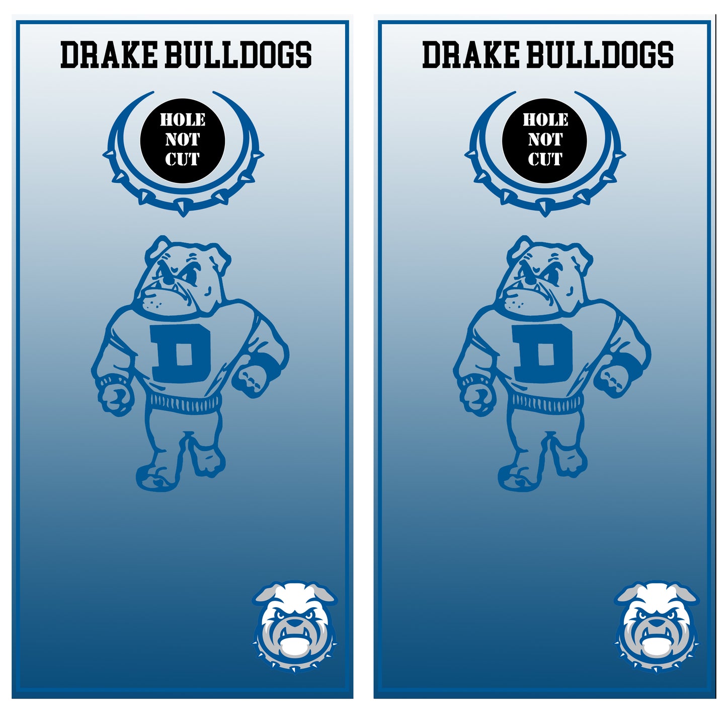 Drake University Printed Vinyl Wraps/Skins