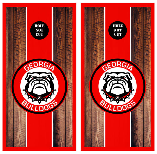 Georgia Bulldogs Printed Vinyl Wraps/Skins