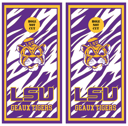 Louisiana State University Geaux Tigers Wraps/Skins