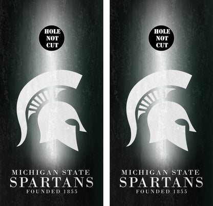 Michigan State Faded Printed Vinyl Wraps/Skins