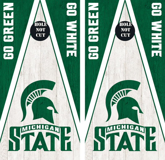 MSU Shuffleboard Style Vinyl Wraps/Skins