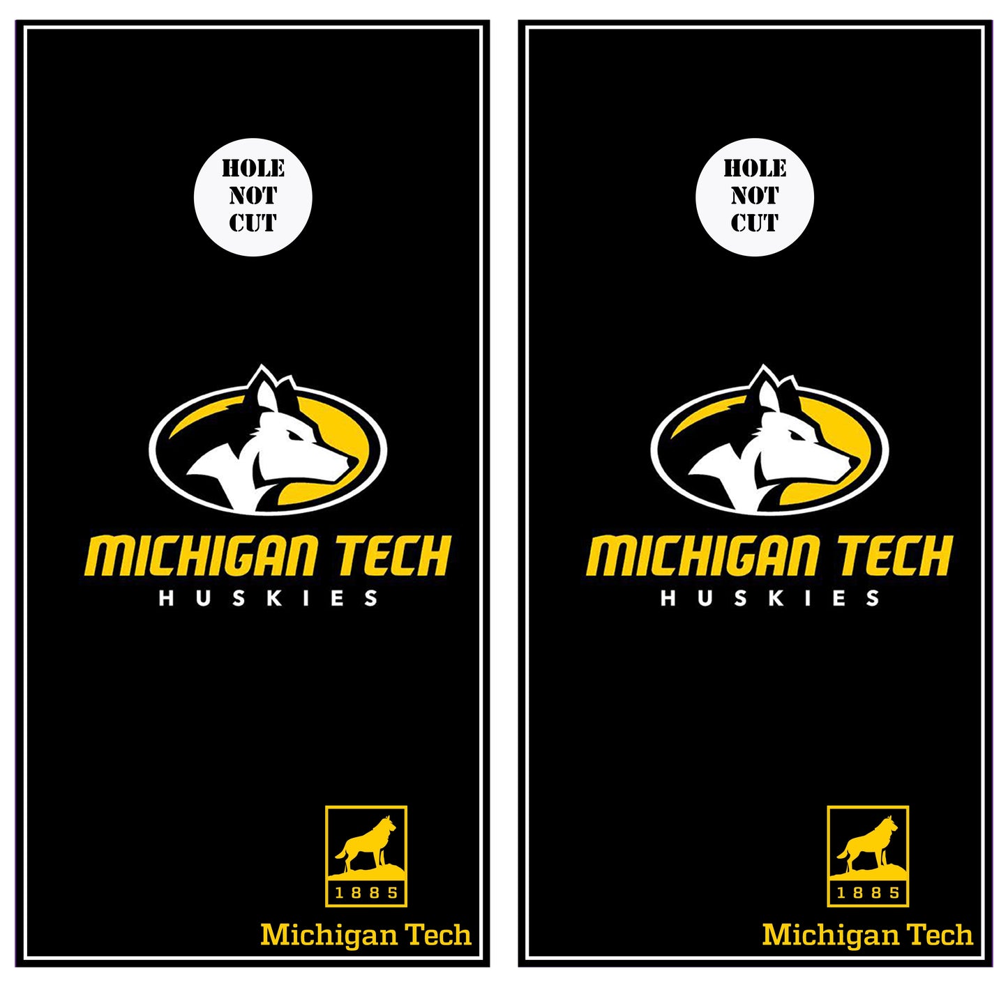 Michigan Tech Huskies Vinyl Wraps/Skins