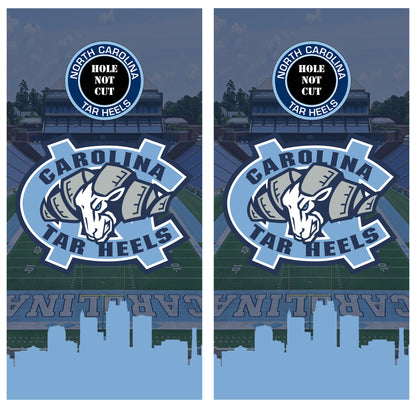 Carolina Tar Heels Printed Vinyl Wraps/Skins