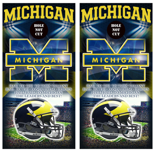 University of Michigan Big House Printed Vinyl Wraps