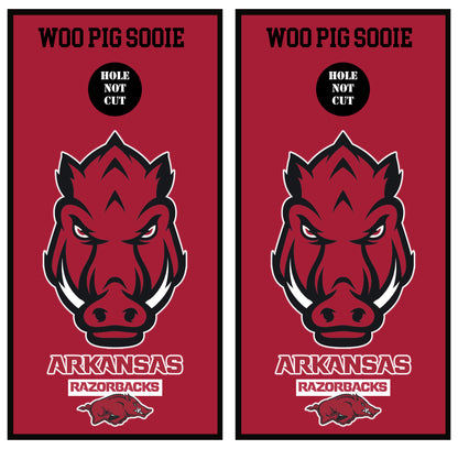 Arkansas Razorbacks Woo Pig Sooie Vinyl Wraps/Skins