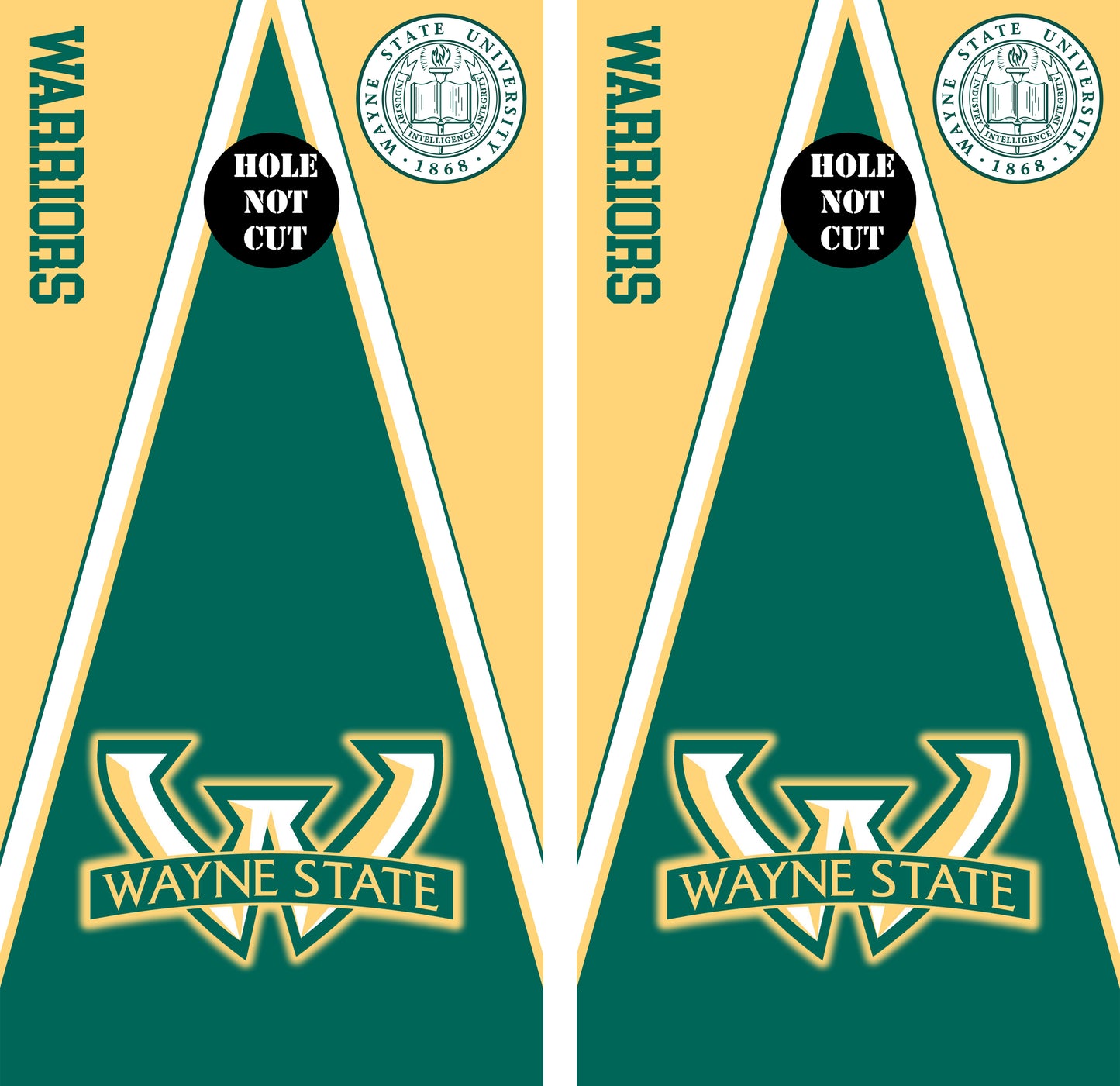 Wayne State University Warriors Vinyl Wraps/Skins