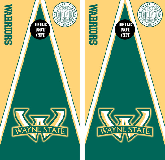 Wayne State University Warriors Vinyl Wraps/Skins