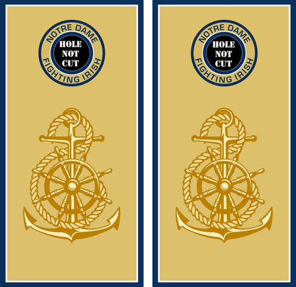 Norte Dame Anchor Vinyl Wraps/Skins