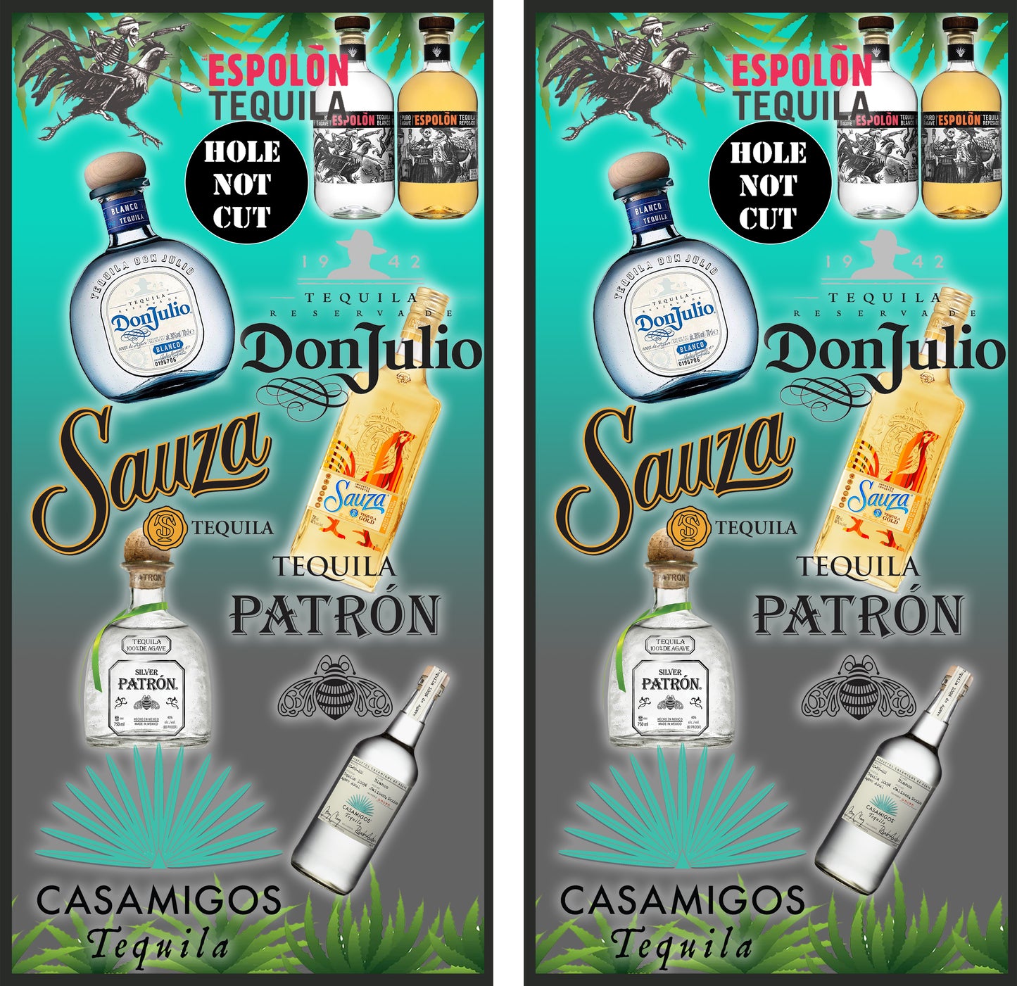 Various Tequila Logos Wraps/Skins