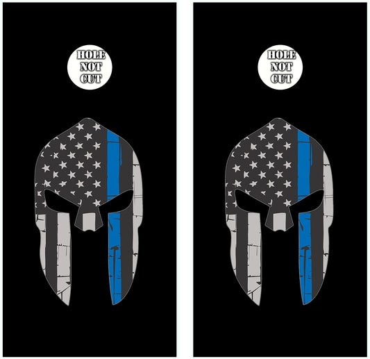 Spartan Helmet TBL Vinyl Wraps/Skins