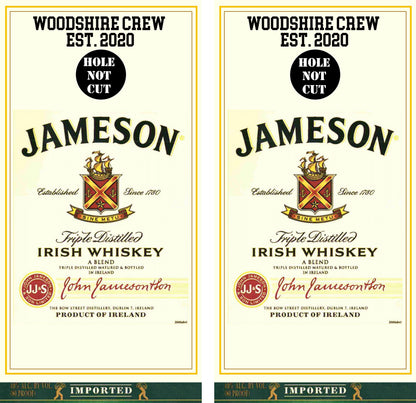 Jameson whiskey Vinyl Wraps/Skins