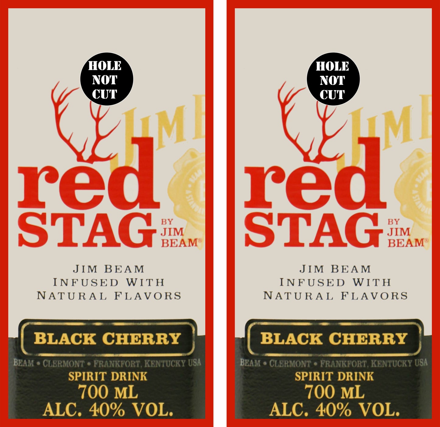 Red Stag Whiskey Cornhole Wraps/Skins