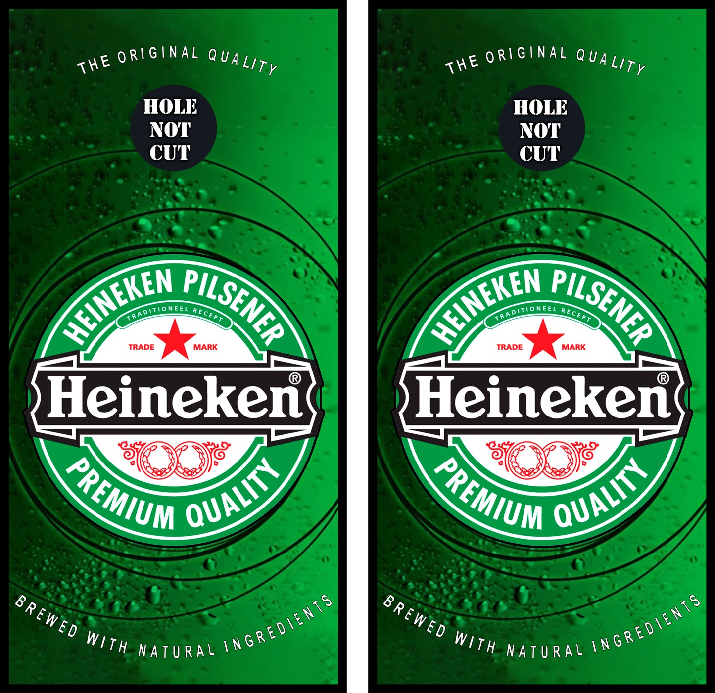 Henieken Bottle Printed Vinyl Wraps