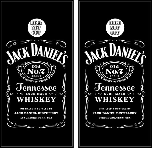 Jack Daniel's No. 7 Cornhole Vinyl Wraps