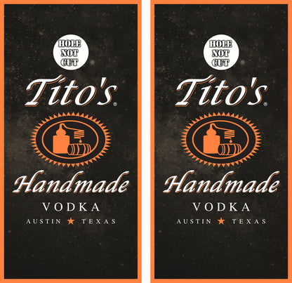 Titos Vodka Cornhole Wraps/Skins