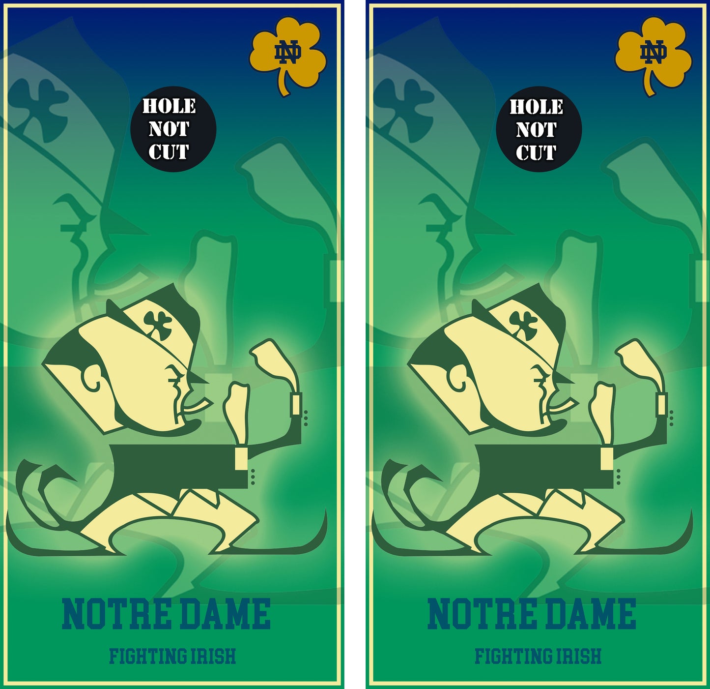 Notre Dame Fighting Irish Throwback Vinyl Wraps/Skins