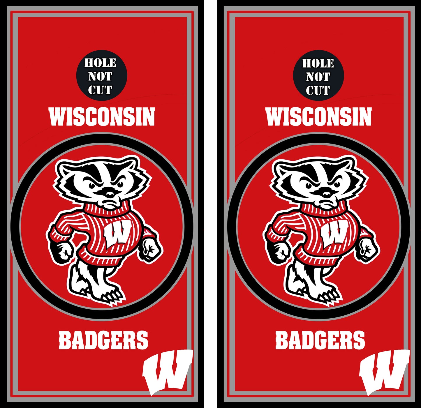 Wisconsin Badgers Printed Vinyl Wraps/Skins