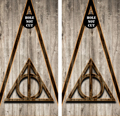 Harry Potter Cornhole Vinyl Wraps/Skins
