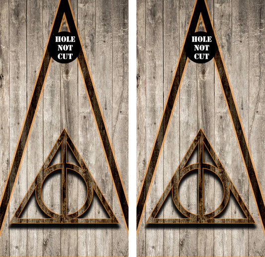 Harry Potter Cornhole Vinyl Wraps/Skins