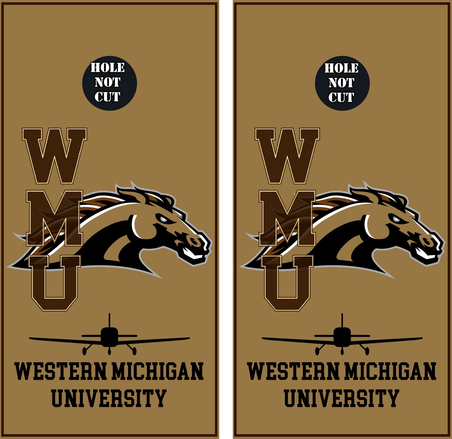 Western Michigan Aviation Vinyl Wraps/Skins