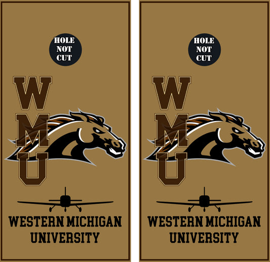 Western Michigan Aviation Vinyl Wraps/Skins