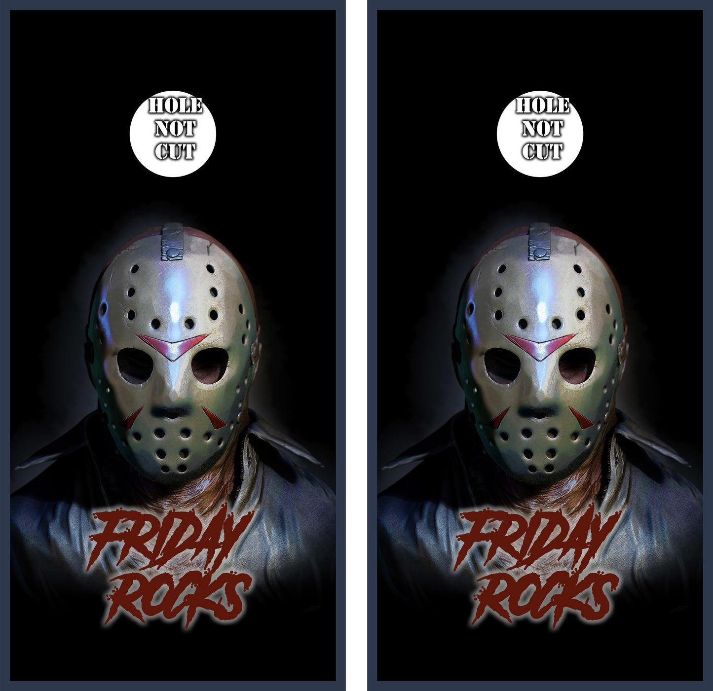 Jason Friday Rocks Cornhole Vinyl Wraps/Skins