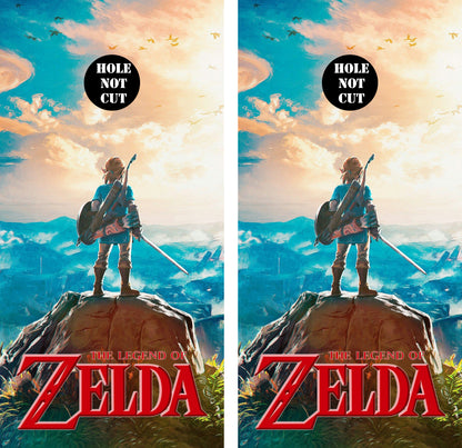 Zelda Cornhole Vinyl Wraps/Skins