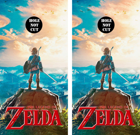 Zelda Cornhole Vinyl Wraps/Skins