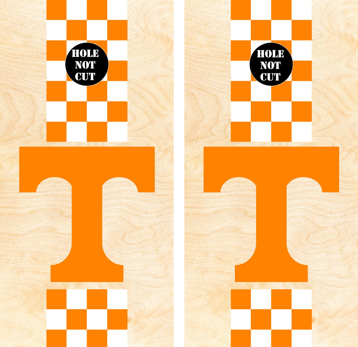 Texas Longhorns Checkered T Vinyl Wraps/Skins