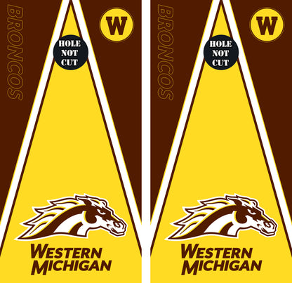 Western Michigan Broncos Vinyl Wraps/Skins
