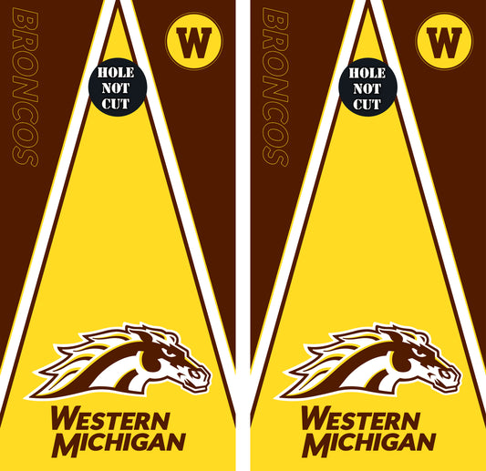 Western Michigan Broncos Vinyl Wraps/Skins