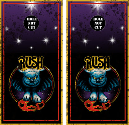 Rush Album Cover Cornhole Vinyl Wraps/Skins