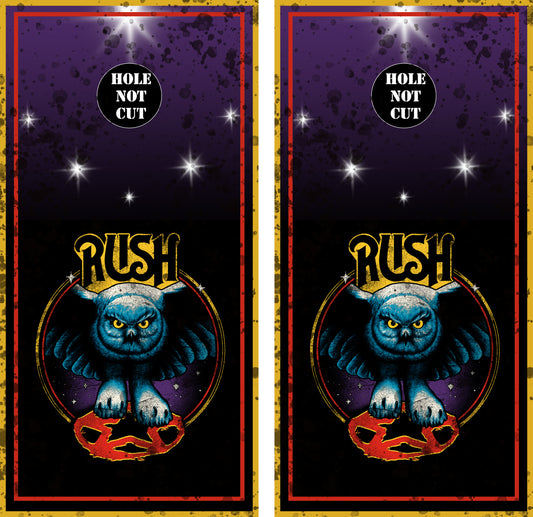 Rush Album Cover Cornhole Vinyl Wraps/Skins