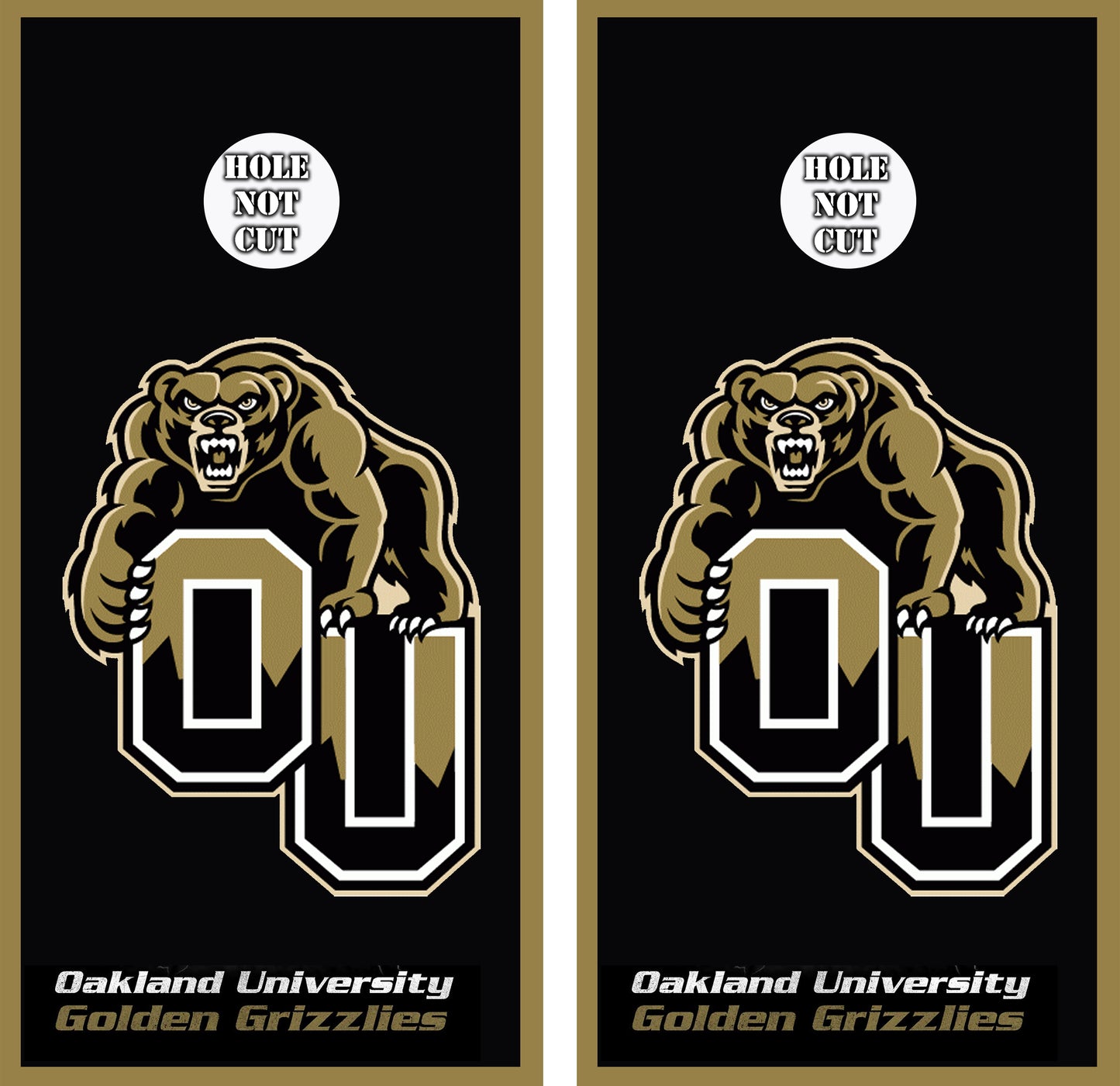 Oakland University OU Vinyl Wraps/Skins