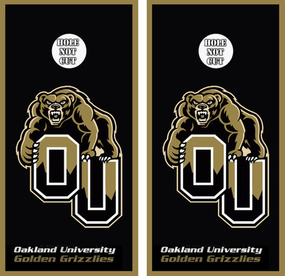 Oakland University OU Vinyl Wraps/Skins
