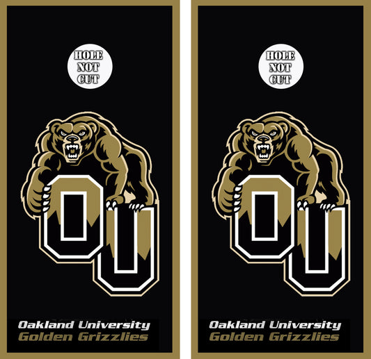 Oakland University OU Vinyl Wraps/Skins