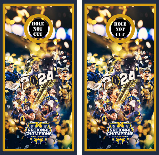 University of Michigan Champs Collage Vinyl Wraps/Skins 2