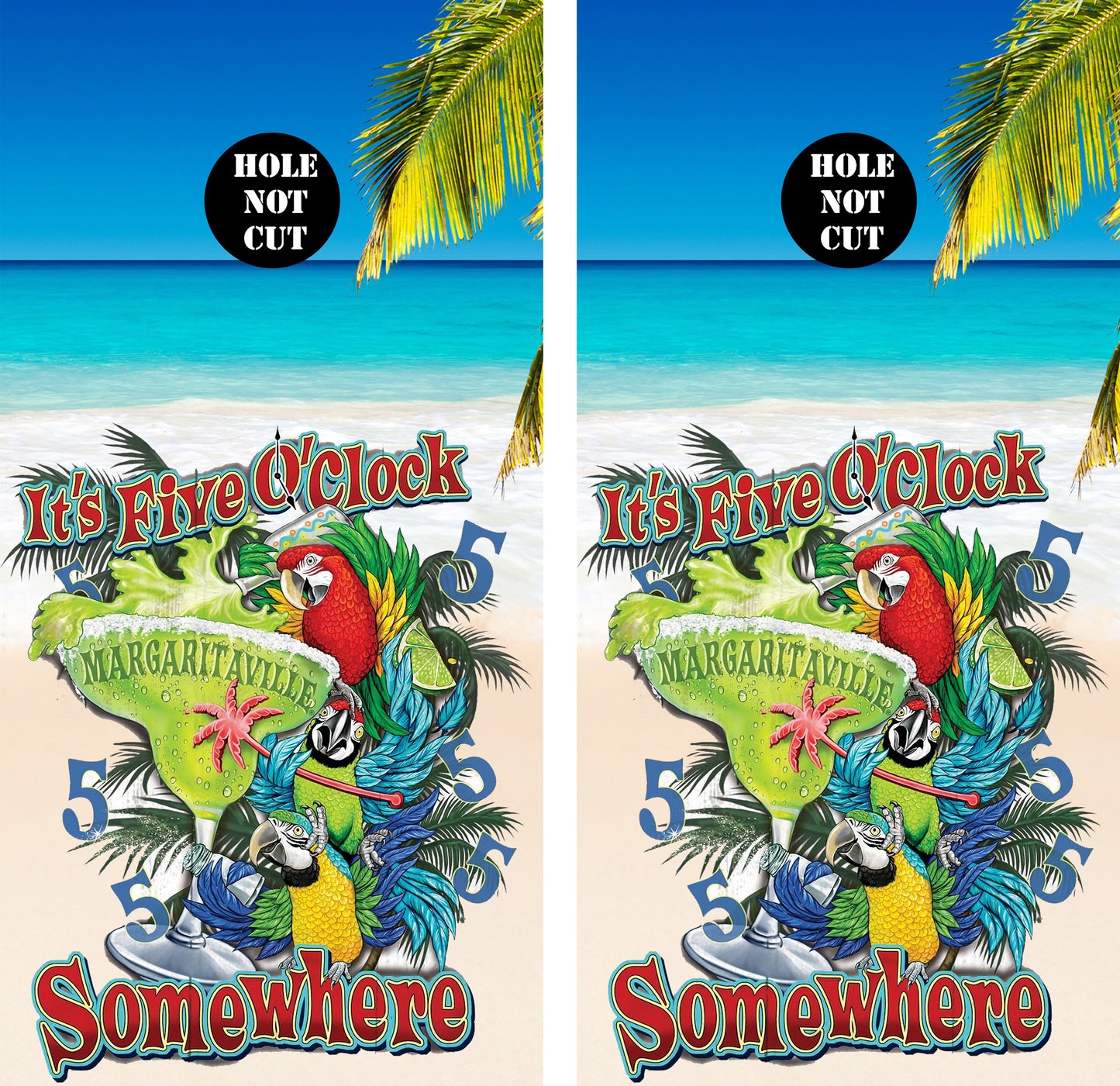 Margaritaville Beach Background Vinyl Wraps/Skins