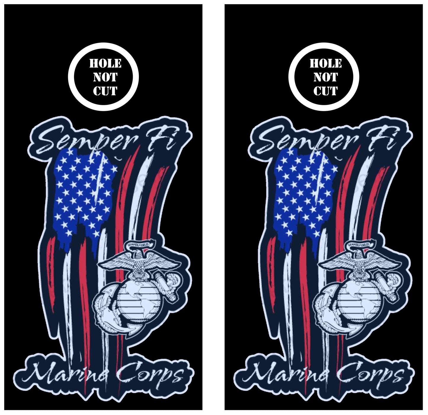 USMC United States Marines Flag Vinyl Wraps/Skins