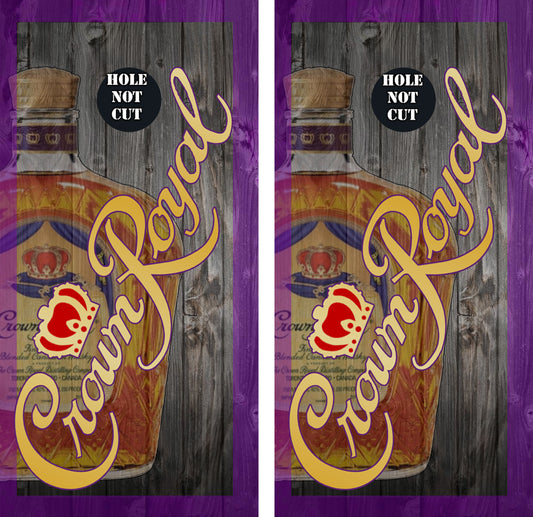 Crown Royal Grey Wood Printed Vinyl Wraps/Skins