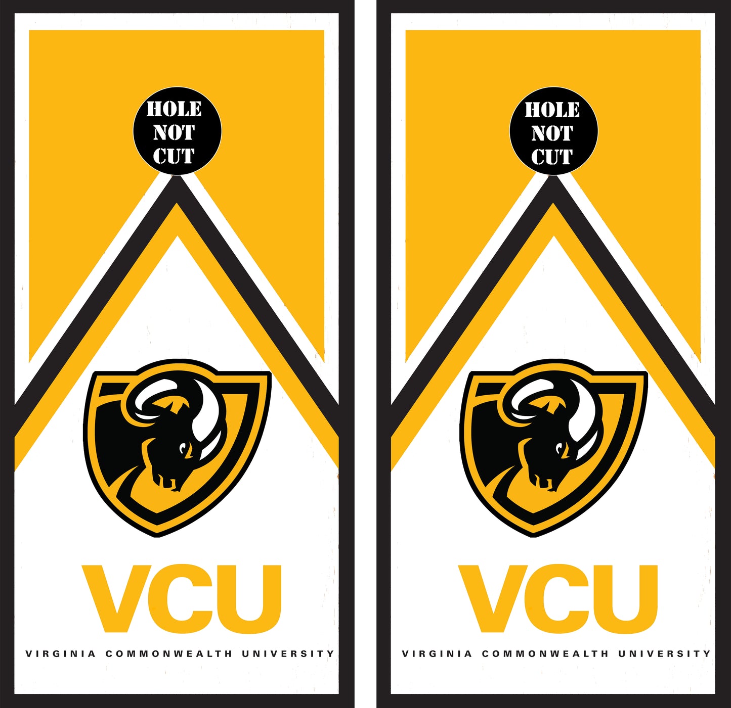 Virginia Commonwealth University Triangle Vinyl Wraps/Skins