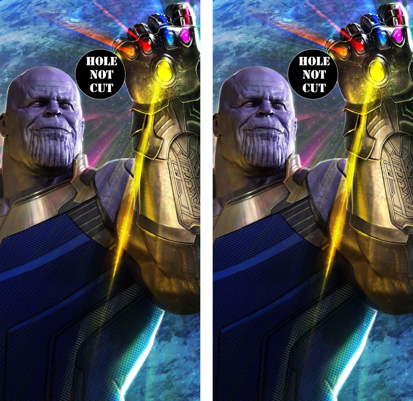 Thanos Infinity Stones Cornhole Vinyl Wraps/Skins