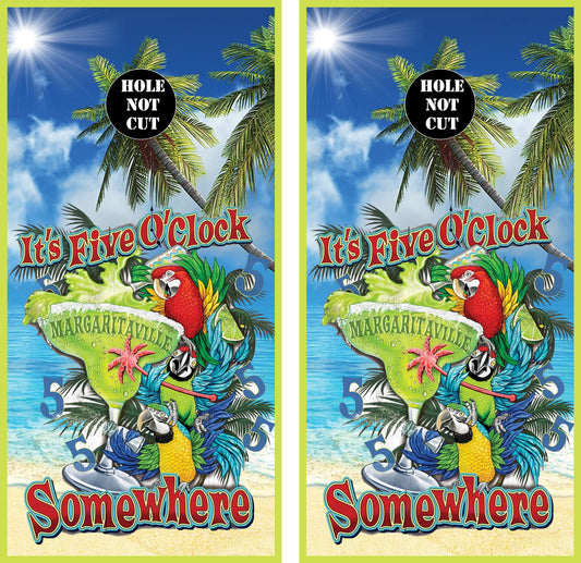 Margaritaville 5'oclock Somewhere Vinyl wraps/skins
