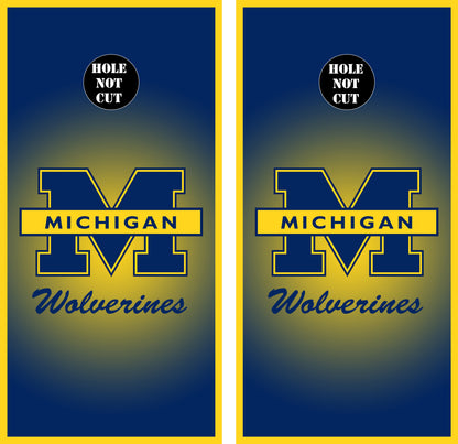University of Michigan Gradient Vinyl Wraps/Skins